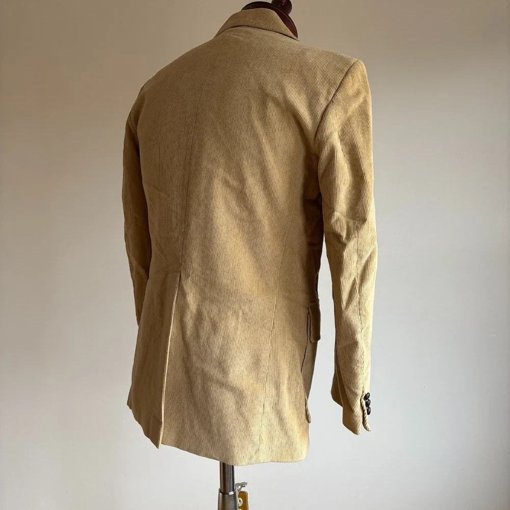 Montgomery Ward Corduroy Blazer Vintage Sport Coat Jacket Sz 38 M Made‎ in Japan
